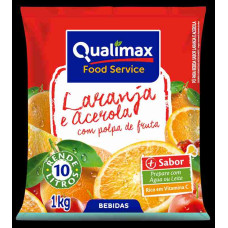 Refresco QUALIMAX Laranja Acerola 1kg Faz10L