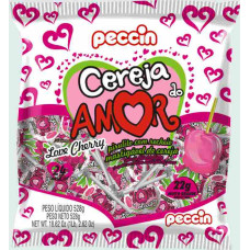 Pirulito PECCIN Cereja Do Amor PC24un