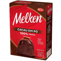 Cacau em Po 100% MELKEN HARALD 200g Cacau em Po 100% MELKEN HARALD 200g