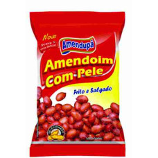 Amendoim AMENDUPA Frito Com Pele CX30X50g