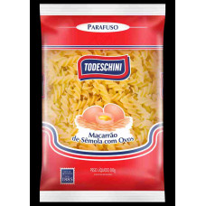 Macarrao TODESCHINI Parafuso Ovos 500g