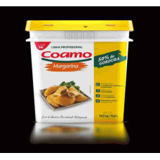 Margarina COAMO Zero Trans C/Sal Crem 50% 14.5kg