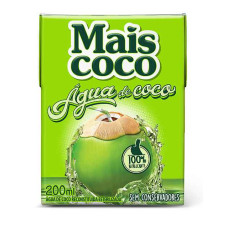 Agua de Coco MAIS COCO CX 24X200ML