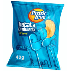 Batata PRATIC LEVE Ondulada Natural 20X40g