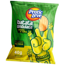 Batata PRATIC LEVE Ondulada Cebola/Salgada 20X40un