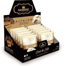 Alfajor NOBRE Doce Leite Chocolate Branco 12un