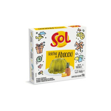 Gelatina SOL Abacaxi 20g